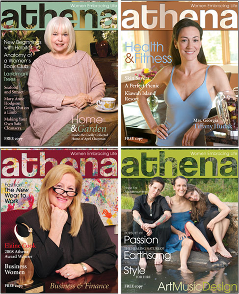 Athena magazine cover images